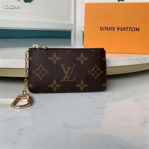 lv key pouch white|Lv key pouch monogram.